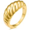 1pc Minimalist Twist Ring