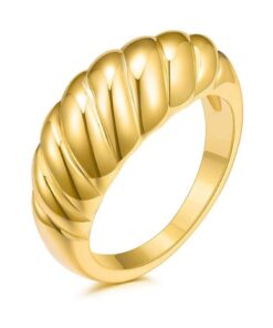 1pc Minimalist Twist Ring