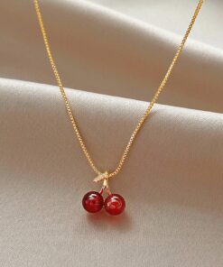 Cherry Charm Necklace
